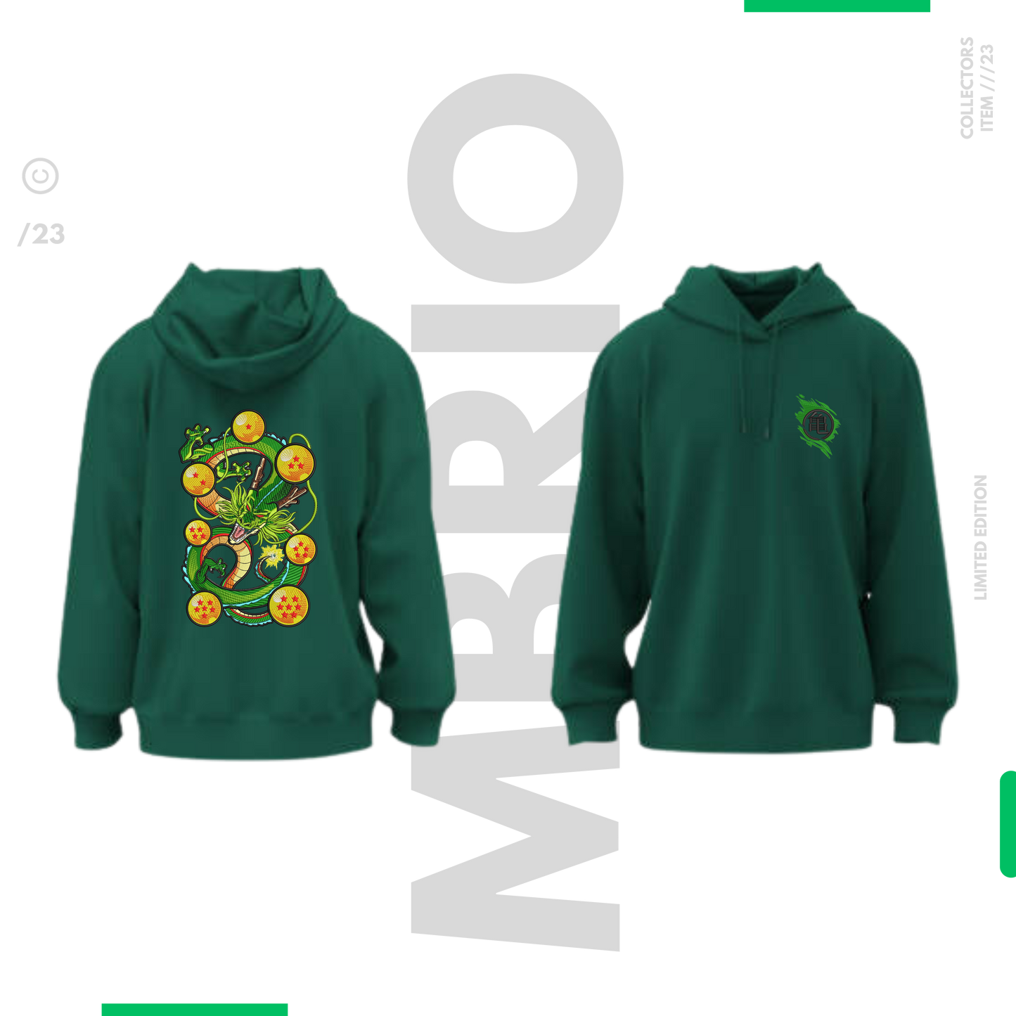 Shenron Hoodie “Emerald Green”