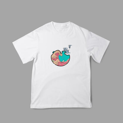 Jap Bird Ocean Tshirt