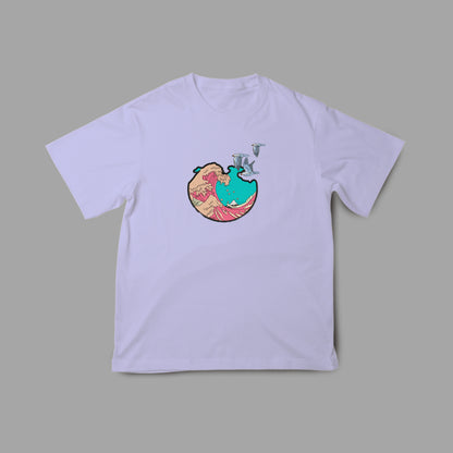 Jap Bird Ocean Tshirt