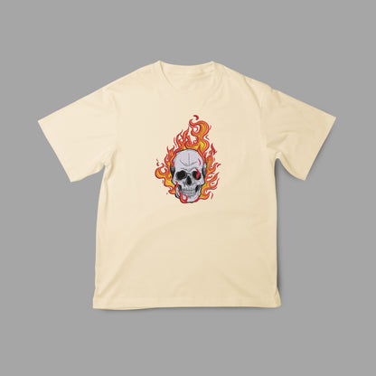 Fire Skull Tshirt