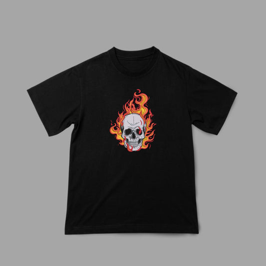 Fire Skull Tshirt