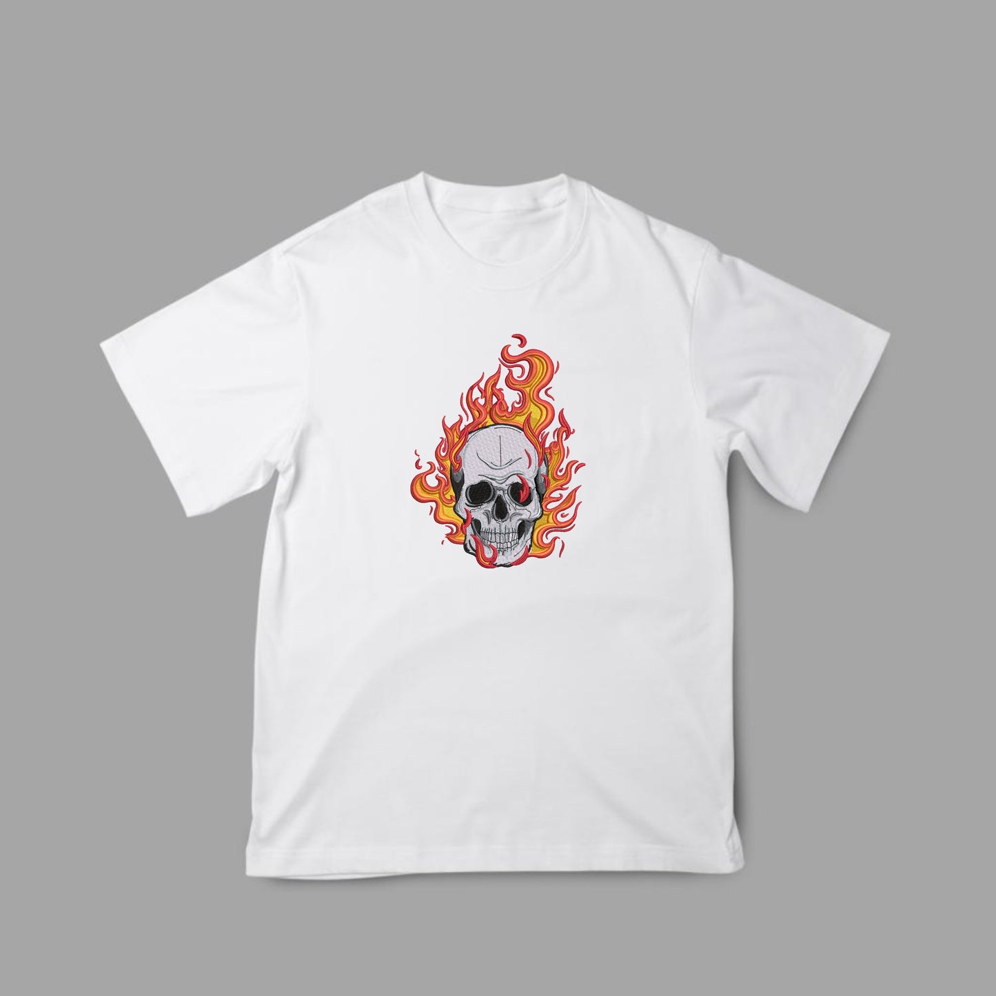 Fire Skull Tshirt