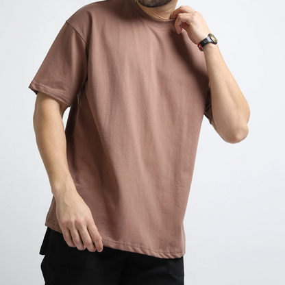 Lt. Brown Oversized Tshirt