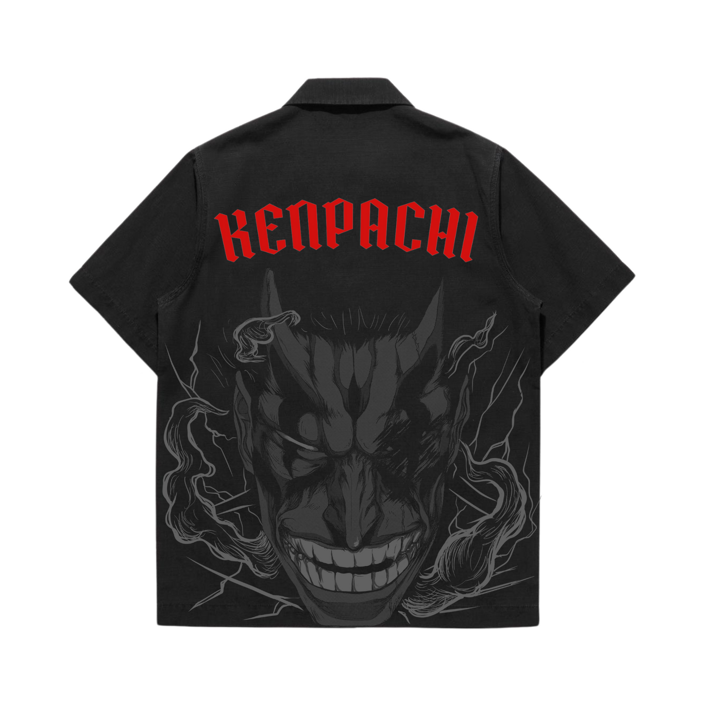 Kenpachi Demon Shirt Oversized