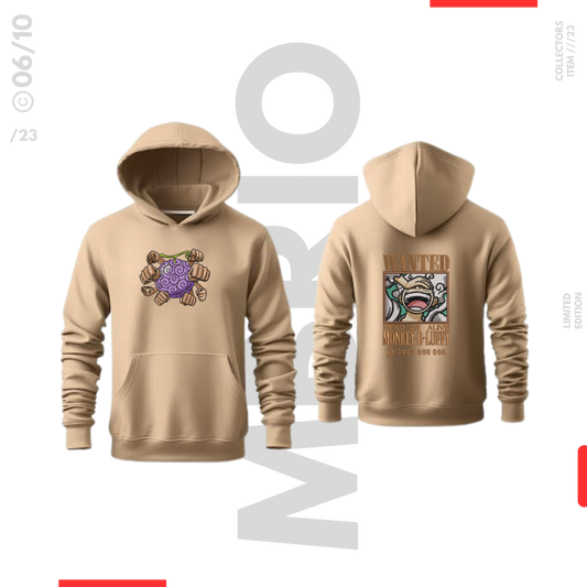 Pirate King Hoodie Beige