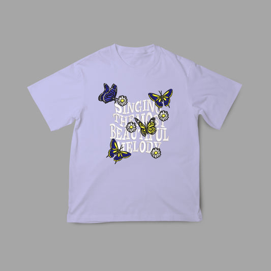 Singing The Most Beautiful Melody Tshirt Lavender