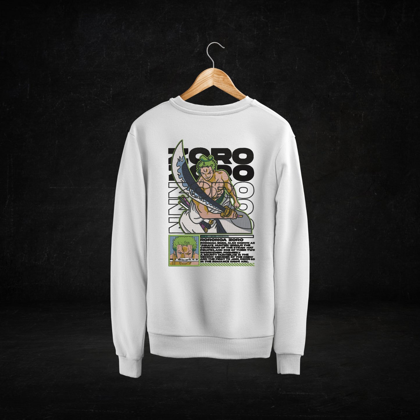 Zoro Bounty Hunter Sweatshirt