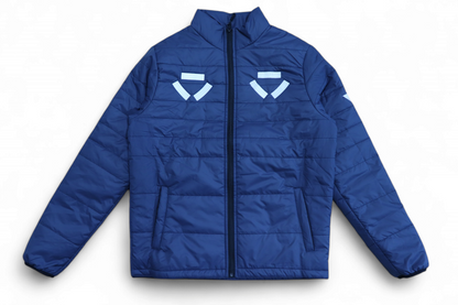 Three Swords Puffer Jacket (Navy Blue)