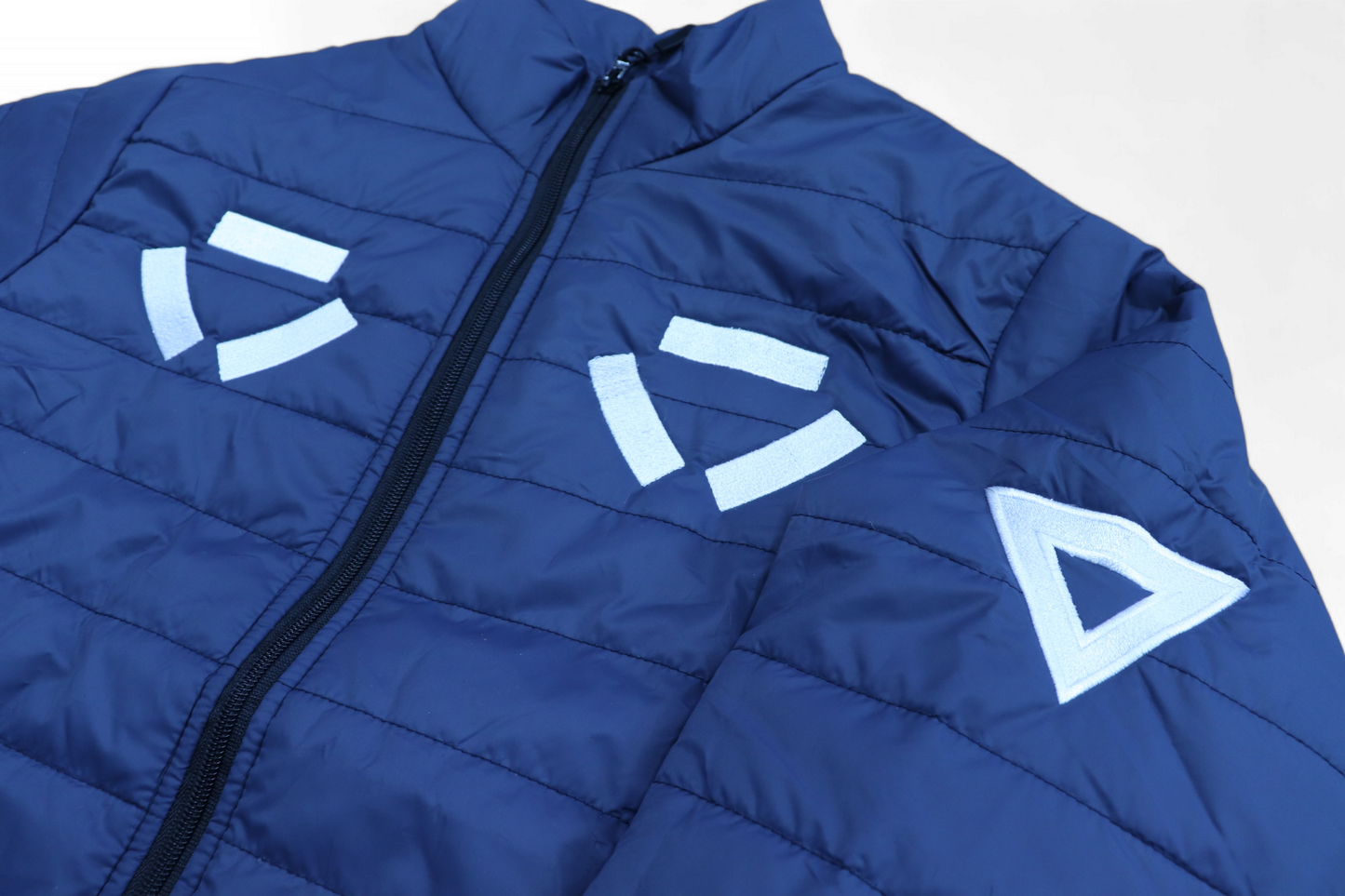 Three Swords Puffer Jacket (Navy Blue)