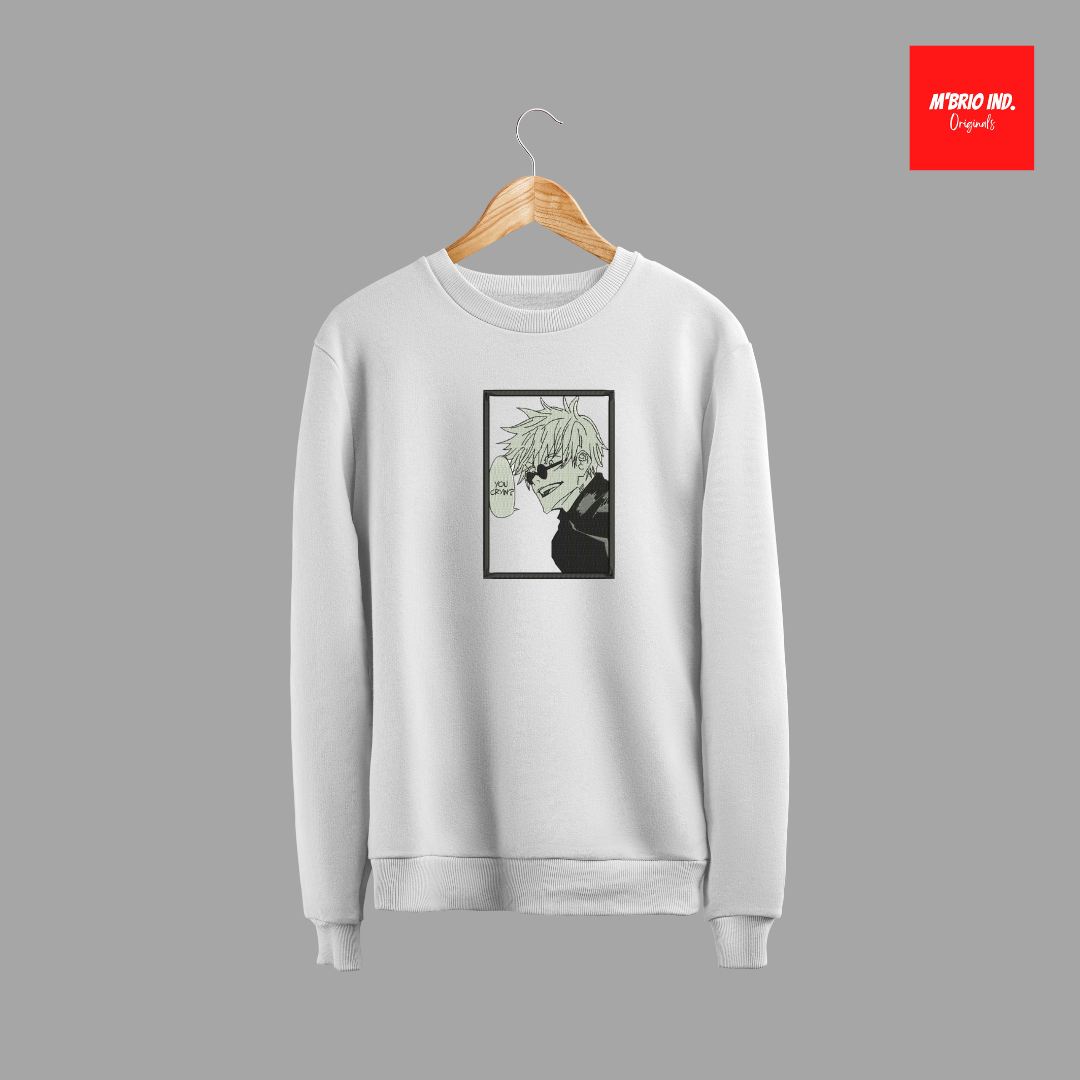 Satoru Gojo B&W Sweatshirt