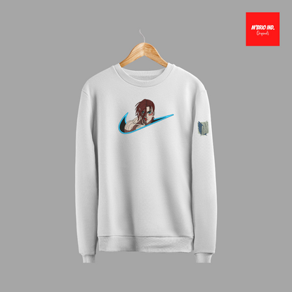 Eren Yeager Swoosh Sweatshirt